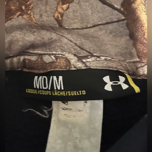 Mens Under Armor sweatshirt Size M.  Excellent Condition - Picture 3 of 3